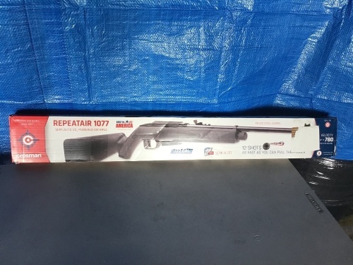 Crosman Repeatair 1077 Semi-Auto Air Rifle, Like New, Retail - $96.97 - Lot 111