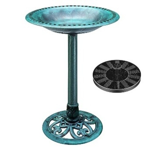 Vivo Round Garden Bird Bath & Pound Foundation, Like New, Retail - $49.99 - Lot 122