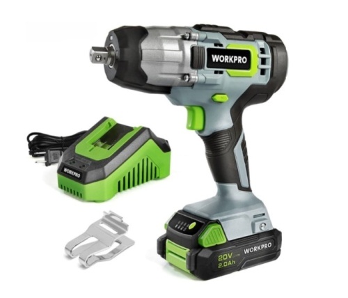 Workpro 20 Volt Impact Wrench, New, Retail - $100 - Lot 126
