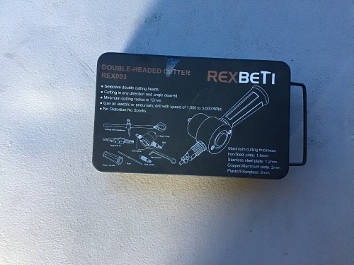 Rexbeti Double-Headed Cutter, REX003, Like New, Retail - $38.99 - Lot 129