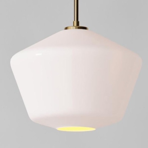 West Elm Scupture Lamp Shade New, Retail - $169.99 - Lot 154