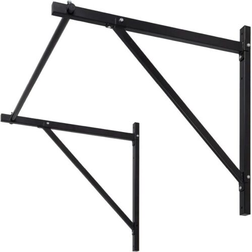 Wall-Mounted Home Gym Fitness Workout Pull-Up Bar/ 330lbs Cap - 50in - Lot 149
