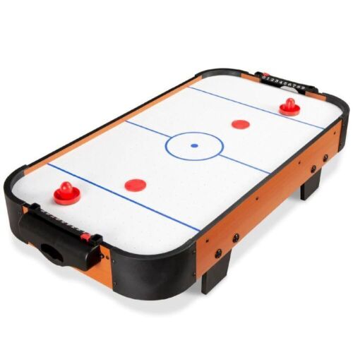 Tabletop Air Hockey Arcade Game Table w/ 2 Pucks, 2 Strikers - 40in - Lot 266