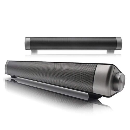 LP-08 Soundbar Wireless Bluetooth Speaker Built-in Subwoofer Remote Control  - Lot 286