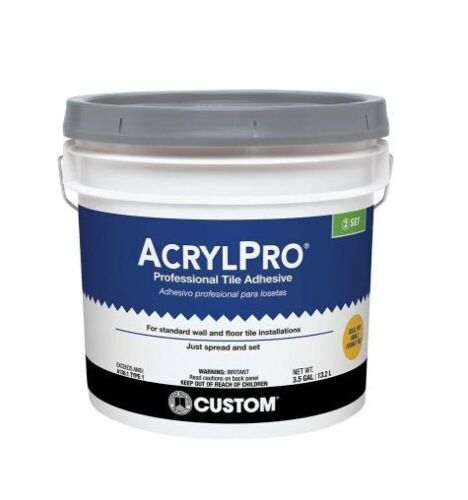 AcrylPro 3.5 Gal. Ceramic Tile Adhesive  - Lot 724
