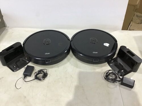 Lot of (2) DSER Robotic Vacuums  - Lot 798