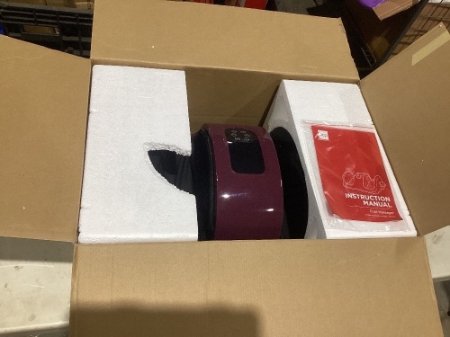 Reflexology Shiatsu Foot Massager w/ High-Intensity Rollers, Remote Control  - Lot 1125