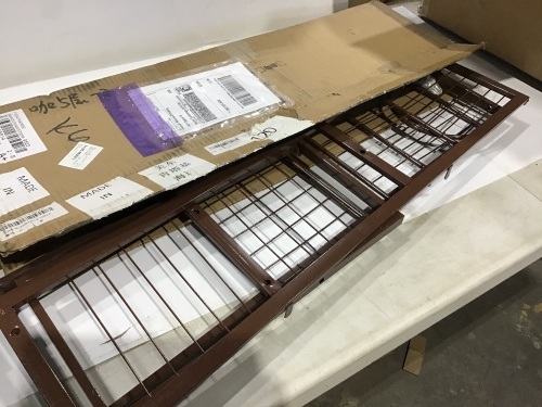 Metal Brown Shelving  - Lot 288