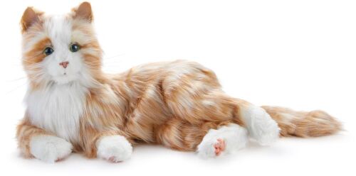 Joy For All Orange Tabby Robotic Comfort & Companion Cat - Lot 977