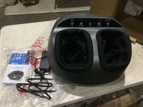 RENPHO Foot Massager Machine with Heat, Fits Feet up to Size 12  - Lot 1016