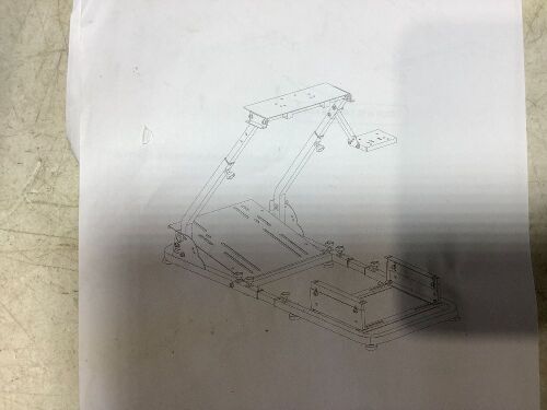 Racing Steering Wheel Simulator Stand  - Lot 929