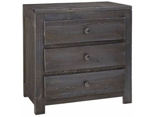 Progressive Furniture Bedroom Nightstand in Charcoal - Lot 202