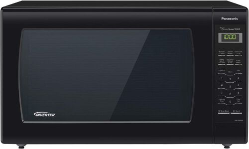 Panasonic Microwave Oven NN-SN936B Black Countertop with Inverter Technology and Genius Sensor, 2.2 Cubic Foot, 1250W  - Lot 306