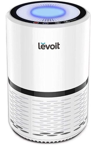 LEVOIT Compact True HEPA Air Purifier, Night Light, LV-H132, White - Only 1 in Box - Lot 1050