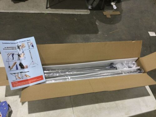 Foldable Tripod Laundry Drying Rack  - Lot 1061