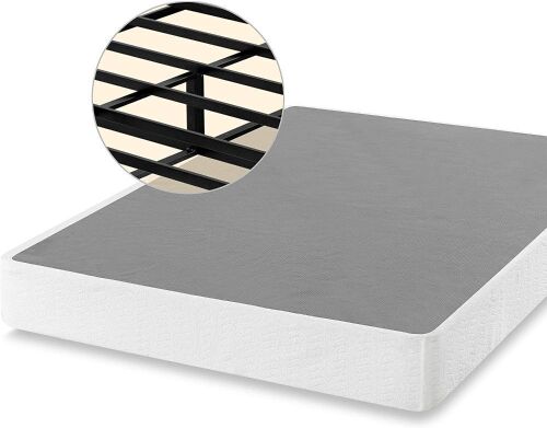 ZINUS 9 Inch Metal Smart Box Spring, Strong Metal Frame, Easy Assembly, Queen  - Lot 579