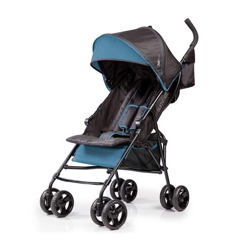 Summer 3Dmini Convenience Stroller, Blue/Black - Lot 1005