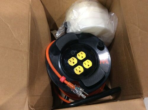 Extension Cord Reel with Outlets - Lot 282