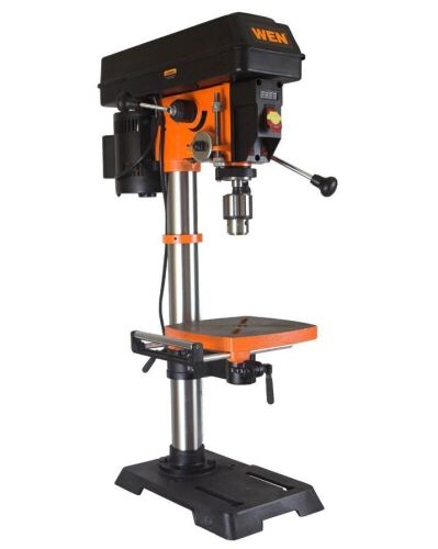 WEN 4214T 5-Amp 12-Inch Variable Speed Cast Iron Benchtop Drill Press with Laser and Work Light - Unknown if Complete - Lot 211