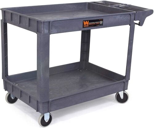 WEN 73004T 500-Pound Capacity 46 by 25.5-Inch Extra Wide Service Utility Cart  - Lot 752