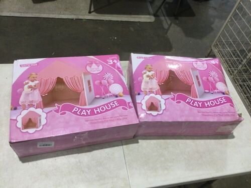 Lot of (2) Kids Play Tents  - Lot 612