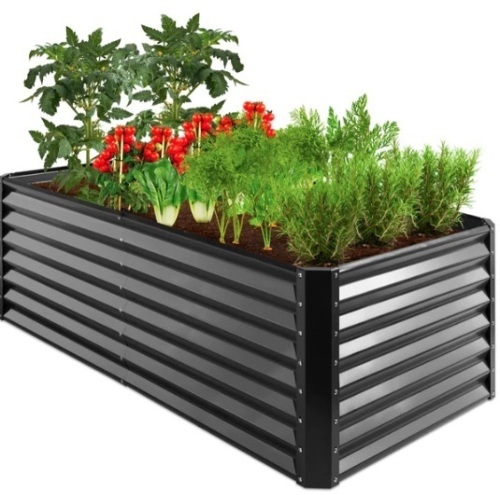 Outdoor Metal Raised Garden Bed for Vegetables, Flowers, Herbs - 6x3x2ft,APPEARS NEW - Lot 5