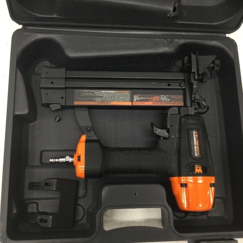 WEN 61741 4-in-1 18-Gauge Pneumatic Flooring Nailer and Stapler,NEW - Lot 32
