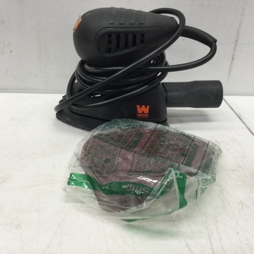 WEN 6301 Electric Detailing Palm Sander,E-COMMERCE RETURN - Lot 49