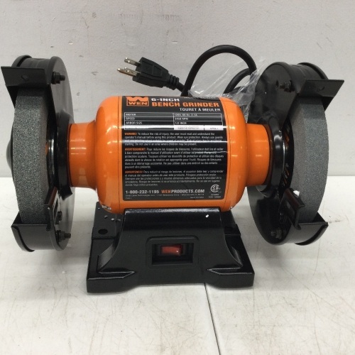 6 -INCH BENCH GRINDER MODEL BG4260 ,APPEARS NEW - Lot 50