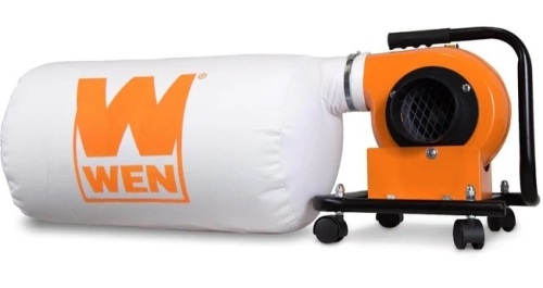 WEN DC3401 5.7-Amp 660 CFM Rolling Dust Collector with 12-Gallon Bag and Optional Wall Mount,E-COMMERCE RETURN - Lot 67