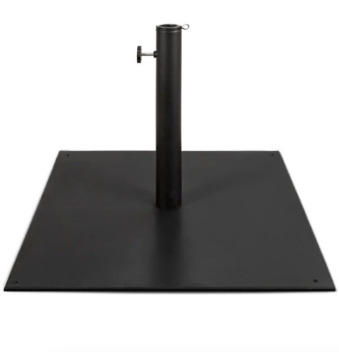Steel Umbrella Base, Patio Stand w/ Tightening Knob & Anchor Holes - 38.5lb, APPEARS NEW - Lot 146