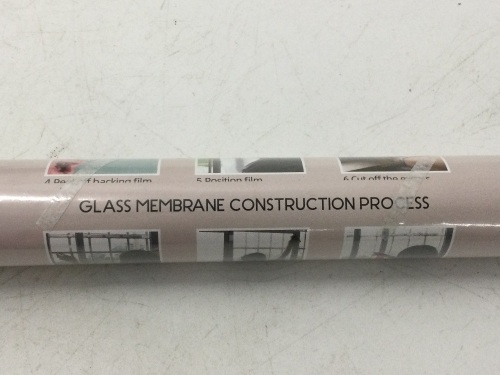 GLASS MEMBRANE CONSTRUCTION PROCESS,APPEARS NEW - Lot 149