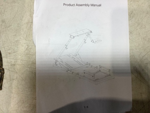 Racing Game Stand - Lot 929