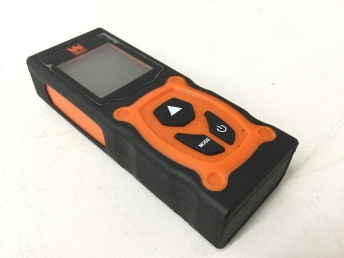 WEN 10130 130-Feet Laser Distance Measure with Backlit Screen,APPEARS NEW - Lot 61