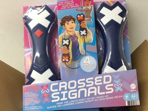 Crossed Signals Electronic Game For Families & Kids 8 Years Old & up,APPEARS NEW - Lot 59