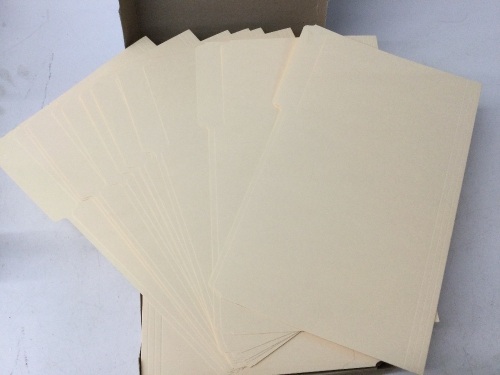 STANDARD FILE FOLDERS,APPEARS NEW - Lot 135
