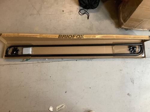 Briofox Decorative Curtain Rod, Appears New