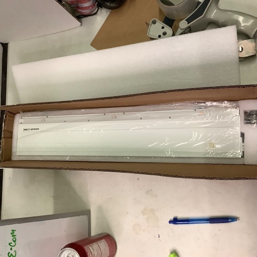 Kichler White LED 22", Appears New, Untested