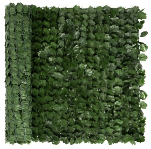 Outdoor Faux Ivy Privacy Screen Fence, Appears New
