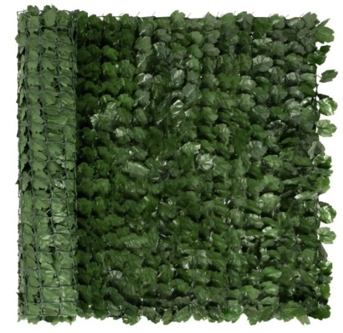 Outdoor Faux Ivy Privacy Screen Fence, Appears New