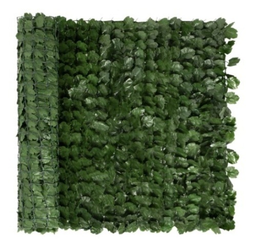 Outdoor Faux Ivy Privacy Screen Fence, 94x39in - Lot 100