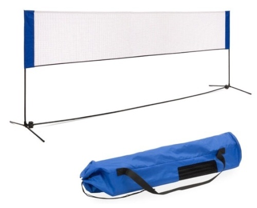Portable Freestanding Volleyball, Tennis, Badminton Net - 12.5ft - Lot 216