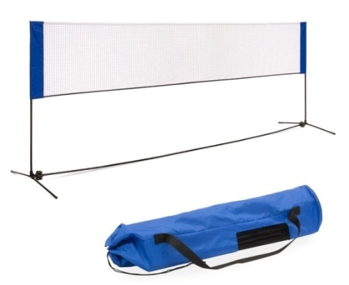Portable Freestanding Volleyball, Tennis, Badminton Net - 12.5ft - Lot 225