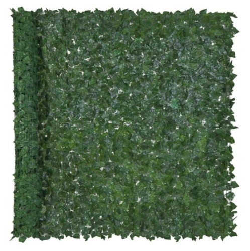 Outdoor Faux Ivy Privacy Screen Fence, 96x72in - Lot 352