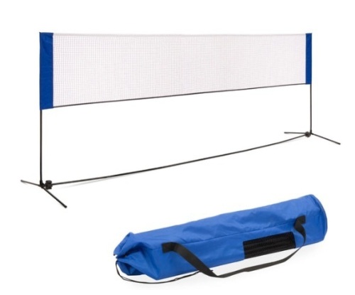 Portable Freestanding Volleyball, Tennis, Badminton Net - 12.5ft - Lot 446