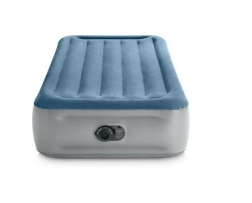 Intex 15" Essential Rest Dura-Beam Airbed Mattress with Internal Pump included- TWIN - Lot 605