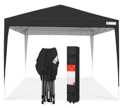 Outdoor Portable Pop Up Canopy Tent w/ Carrying Case, 10x10ft - Lot 619