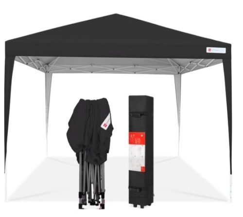 Outdoor Portable Pop Up Canopy Tent w/ Carrying Case, 10x10ft - Lot 733