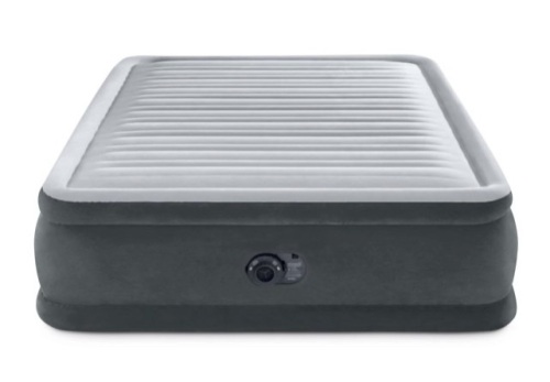 Intex Dura-Beam Plus 18" Lightweight Air Mattress, with Built-in Pump, Queen - Lot 797