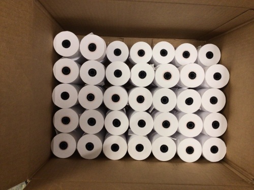Box of 30 Printer Paper Rolls, E-Commerce Return - Lot 137